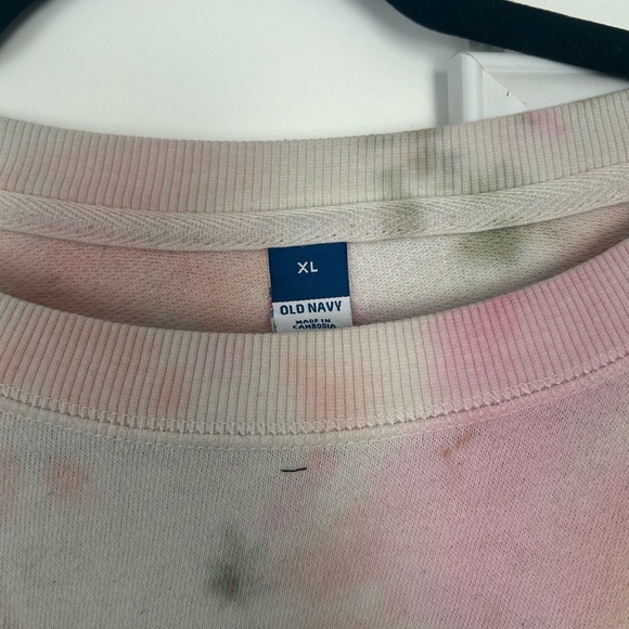 Old Navy Pastel Tie-Dye Sweatshirt - Picture 2 of 2